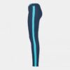 ASCONA LONG TIGHT NAVY-FLUOR TURQUOISE 901127.342_3 JOMA DÁMSKE BEŽECKÉ LEGÍNY ASCONA 901127.342