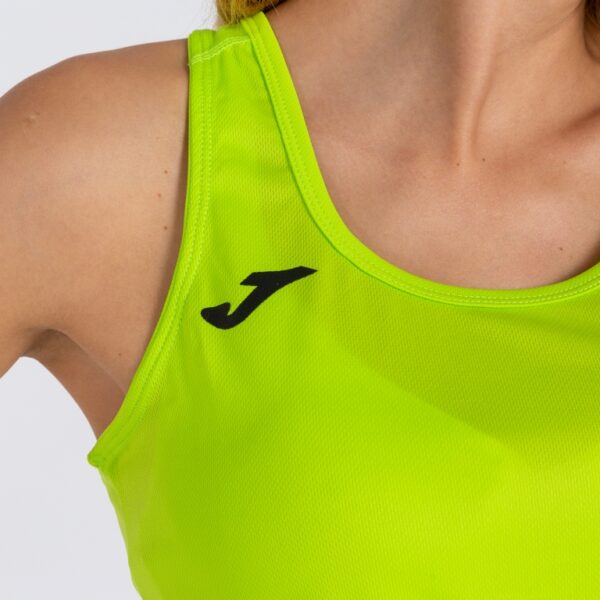T-SHIRT SIENA LIME SLEEVLESS WOMAN 900703.400_2 JOMA DÁMSKE BEŽECKÉ TRIČKO 900703.400