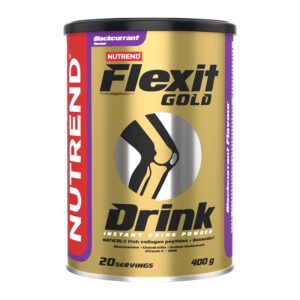 FLEXIT GOLD DRINK - čierna ríbezľa, 400 g