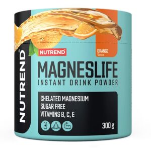 MAGNESLIFE INSTANT DRINK POWDER, 300 g, pomaranč