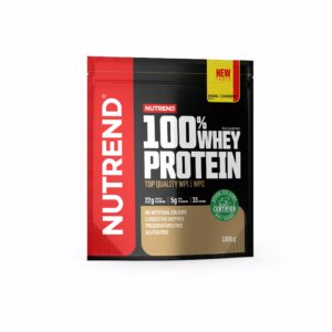 Nutrend 100% Whey Protein - Banán + Jahoda