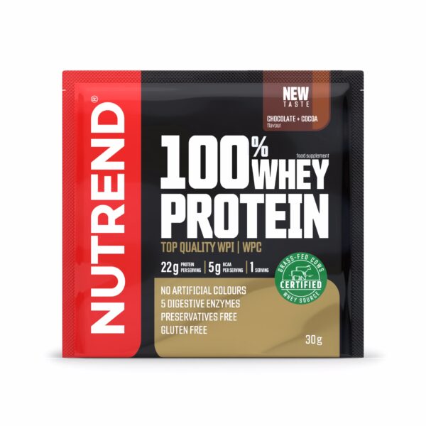 100_whey_protein_30g_coko-kakao.jpeg Nutrend 100% Whey Protein - Čokoláda + Kakao